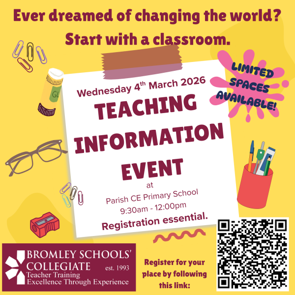 teaching event flyer